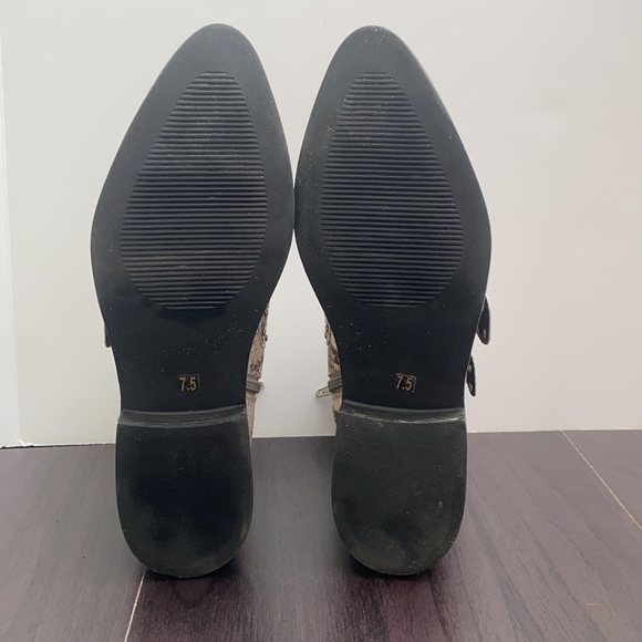 Steven New York Harmon Snakeskin Synthetic Booties - Picture 9 of 9